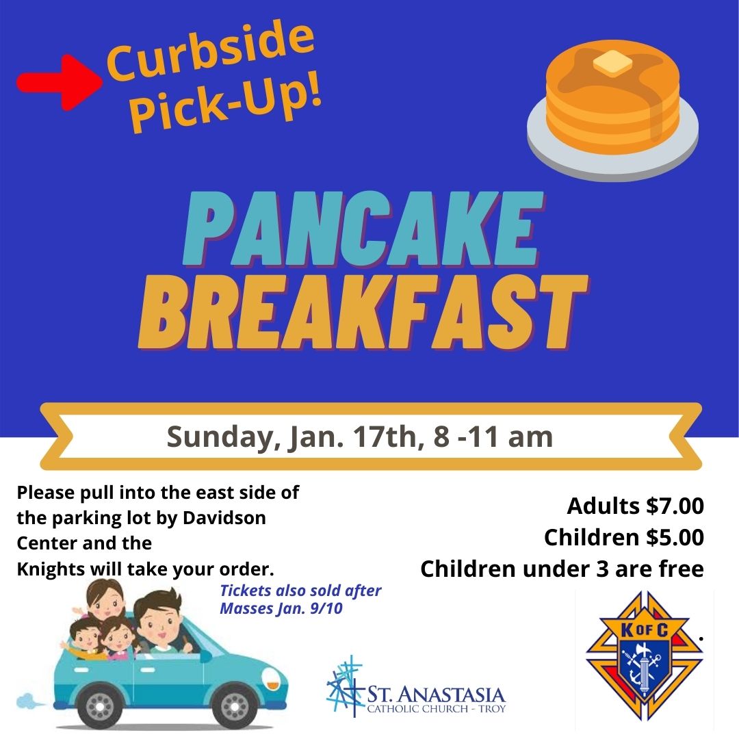 Pancake-Breakfast – St. Anastasia