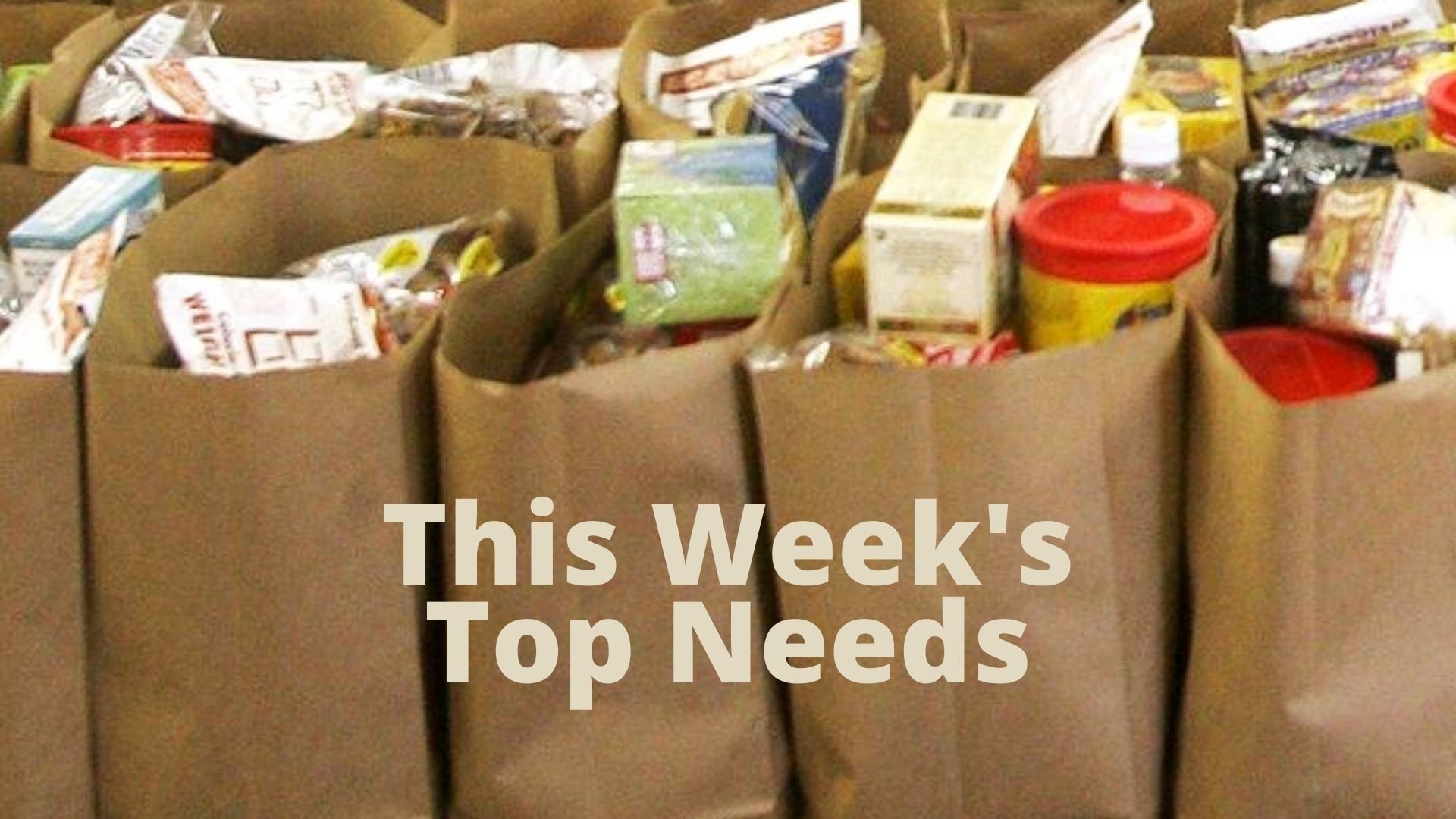 Feeding those in Need – Food Pantry