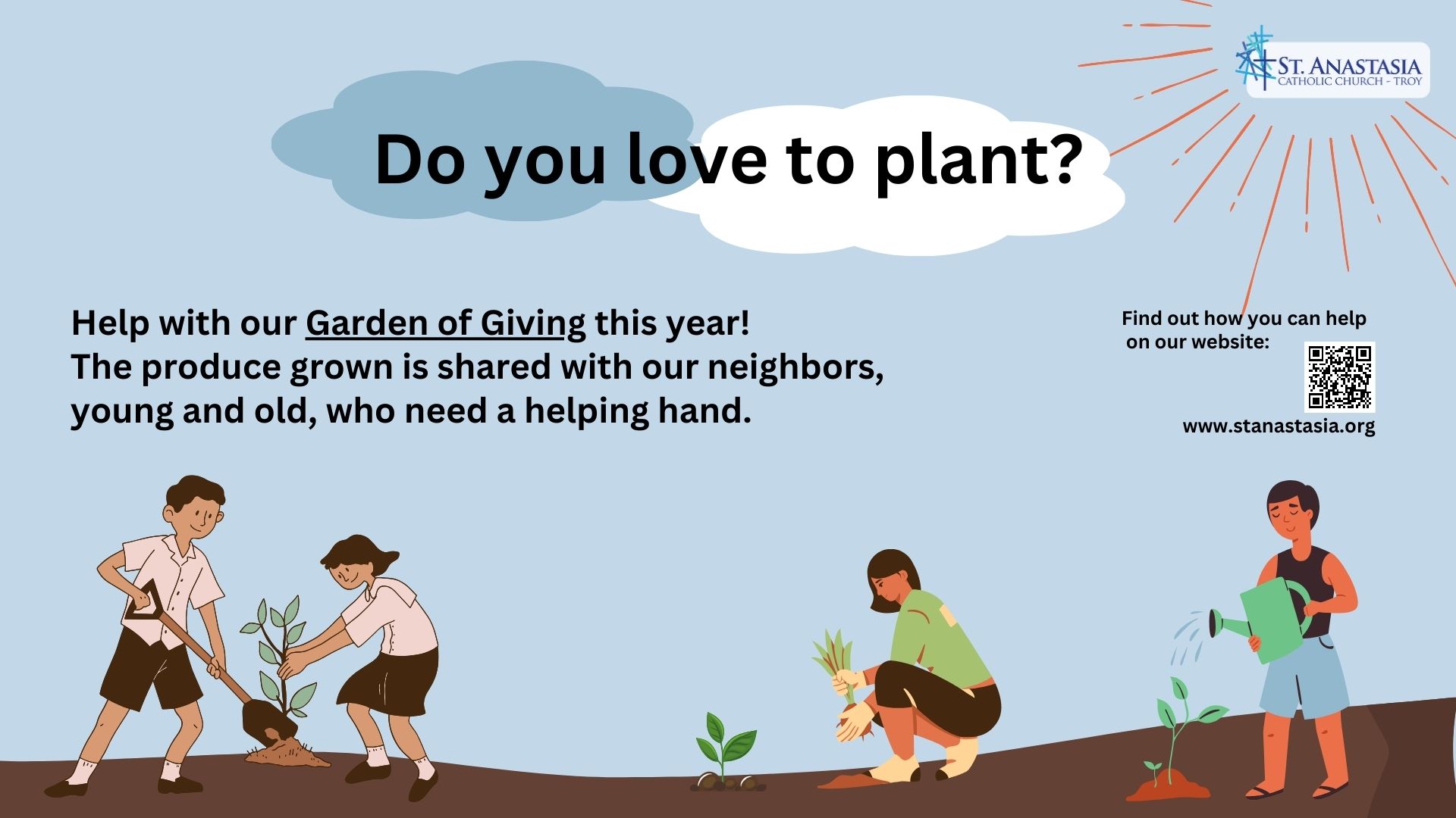 Garden of Giving – Volunteers Needed